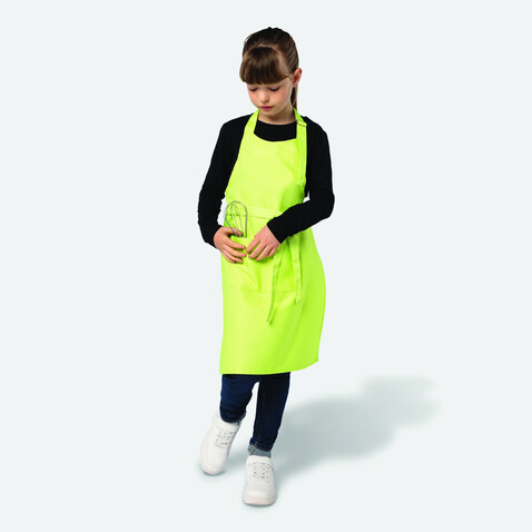 GALA KIDS APRON WITH POCKET - Apple Green bedrucken, Art.-Nr. S00599-AG-M GALA KIDS APRON WITH POCKET - Apple Green bedrucken, Art.-Nr. S00599-AG-M