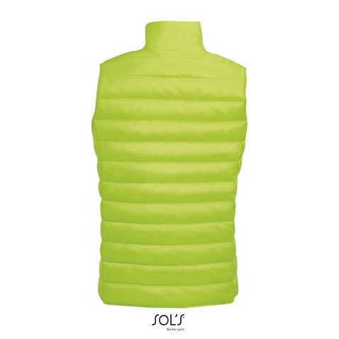 WAVE MEN Bodywarmer - Neon Lime bedrucken, Art.-Nr. S01436-NL-S