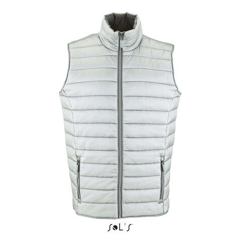 WAVE MEN Bodywarmer - Metal Grey bedrucken, Art.-Nr. S01436-MG-XL