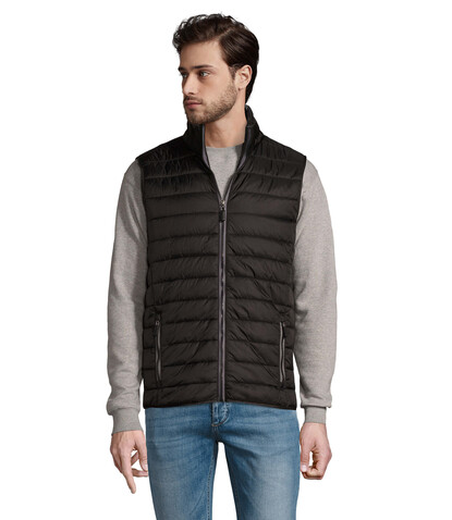 WAVE MEN Bodywarmer - Schwarz bedrucken, Art.-Nr. S01436-BK-3XL WAVE MEN Bodywarmer - Schwarz bedrucken, Art.-Nr. S01436-BK-3XL