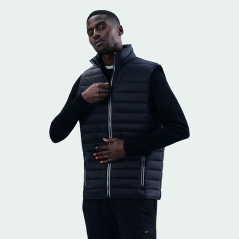 WAVE MEN Bodywarmer - Schwarz bedrucken, Art.-Nr. S01436-BK-3XL WAVE MEN Bodywarmer - Schwarz bedrucken, Art.-Nr. S01436-BK-3XL