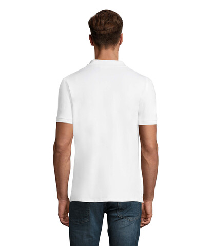 PHOENIX HERREN POLO 220g - White bedrucken, Art.-Nr. S01708-WH-L