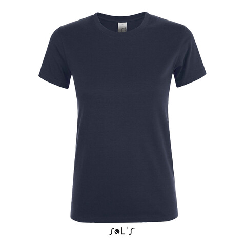 REGENT DAMENT-SHIRT 150g - French Navy bedrucken, Art.-Nr. S01825-FN-M REGENT DAMENT-SHIRT 150g - French Navy bedrucken, Art.-Nr. S01825-FN-M