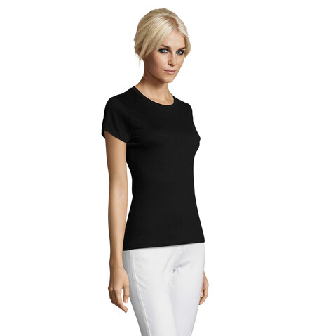 REGENT DAMENT-SHIRT 150g - Deep Black bedrucken, Art.-Nr. S01825-DB-XL REGENT DAMENT-SHIRT 150g - Deep Black bedrucken, Art.-Nr. S01825-DB-XL