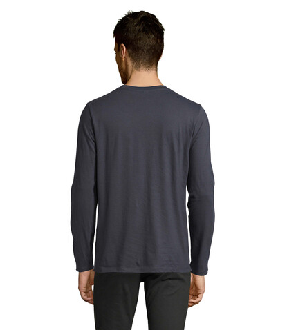 IMPERIAL LSL MEN T-Shirt190 - Mausgrau bedrucken, Art.-Nr. S02074-MU-S IMPERIAL LSL MEN T-Shirt190 - Mausgrau bedrucken, Art.-Nr. S02074-MU-S
