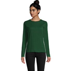 IMPERIAL Women lsl 190g - Bottle Green bedrucken, Art.-Nr. S02075-BO-XXL