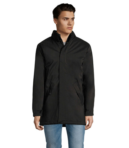 ROBYN UNISEX PARKA - Schwarz bedrucken, Art.-Nr. S02109-BK-S ROBYN UNISEX PARKA - Schwarz bedrucken, Art.-Nr. S02109-BK-S
