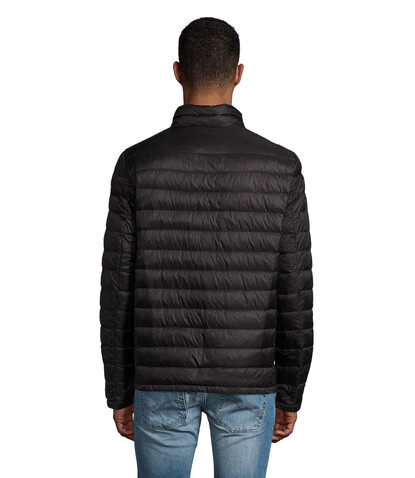 WILSON HERREN Jacke380T - Schwarz bedrucken, Art.-Nr. S02898-BK-XL WILSON HERREN Jacke380T - Schwarz bedrucken, Art.-Nr. S02898-BK-XL