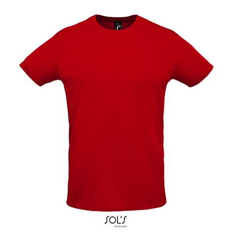 SPRINT UNIT-SHIRT 130g - Red bedrucken, Art.-Nr. S02995-RD-XS SPRINT UNIT-SHIRT 130g - Red bedrucken, Art.-Nr. S02995-RD-XS