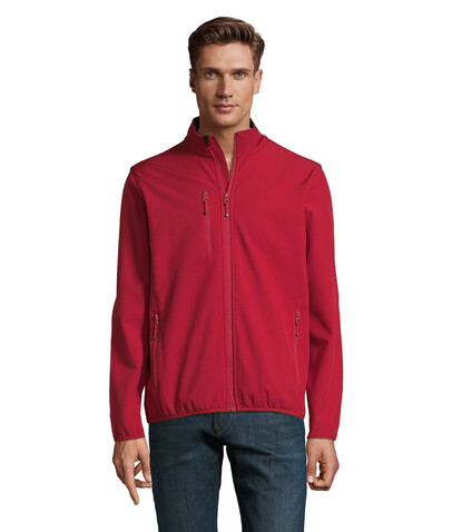 RADIAN MEN SOFTSHELL - Pepper Red bedrucken, Art.-Nr. S03090-PE-3XL