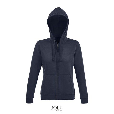SPIKE HOOD DAMEN 280gr - French Navy bedrucken, Art.-Nr. S03106-FN-XL SPIKE HOOD DAMEN 280gr - French Navy bedrucken, Art.-Nr. S03106-FN-XL