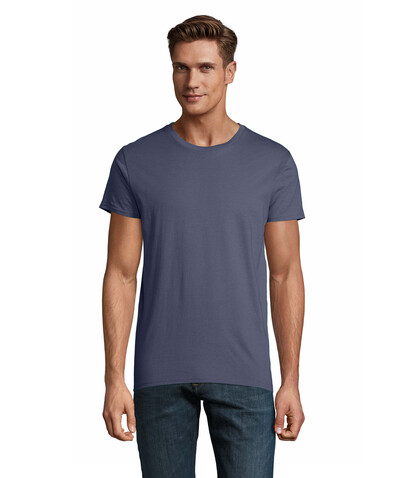 PIONEER MEN T-Shirt 175g - Denim bedrucken, Art.-Nr. S03565-DM-XXL PIONEER MEN T-Shirt 175g - Denim bedrucken, Art.-Nr. S03565-DM-XXL