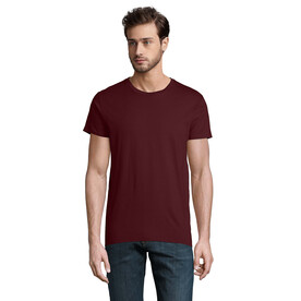 PIONEER MEN T-Shirt 175g - Burgundy bedrucken, Art.-Nr. S03565-BG-XXL