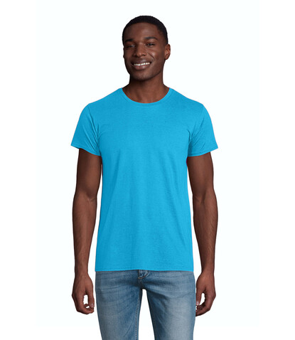 PIONEER MEN T-Shirt 175g - Aqua bedrucken, Art.-Nr. S03565-AQ-M PIONEER MEN T-Shirt 175g - Aqua bedrucken, Art.-Nr. S03565-AQ-M
