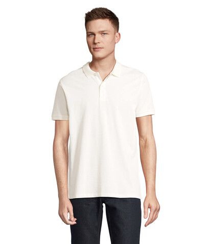 PLANET MEN Polo 170g - Off-White bedrucken, Art.-Nr. S03566-WW-XXL PLANET MEN Polo 170g - Off-White bedrucken, Art.-Nr. S03566-WW-XXL