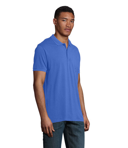 PLANET MEN Polo 170g - Royal Blue bedrucken, Art.-Nr. S03566-RB-3XL PLANET MEN Polo 170g - Royal Blue bedrucken, Art.-Nr. S03566-RB-3XL