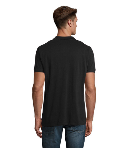 PLANET MEN Polo 170g - Schwarz bedrucken, Art.-Nr. S03566-BK-XXL PLANET MEN Polo 170g - Schwarz bedrucken, Art.-Nr. S03566-BK-XXL