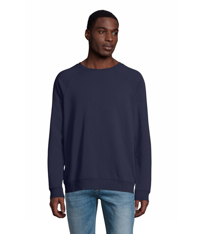 SPACE Unisex Sweater 280g - French Navy bedrucken, Art.-Nr. S03567-FN-XL SPACE Unisex Sweater 280g - French Navy bedrucken, Art.-Nr. S03567-FN-XL