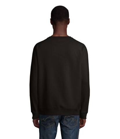SPACE Unisex Sweater 280g - Schwarz bedrucken, Art.-Nr. S03567-BK-L