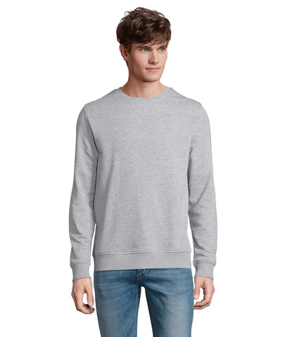 COMET SWEATER 280g - Grau-Melange 2 bedrucken, Art.-Nr. S03574-GY-S COMET SWEATER 280g - Grau-Melange 2 bedrucken, Art.-Nr. S03574-GY-S