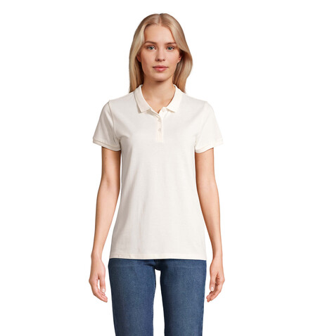 PLANET WOMEN Polo 170g - Off-White bedrucken, Art.-Nr. S03575-WW-XS PLANET WOMEN Polo 170g - Off-White bedrucken, Art.-Nr. S03575-WW-XS
