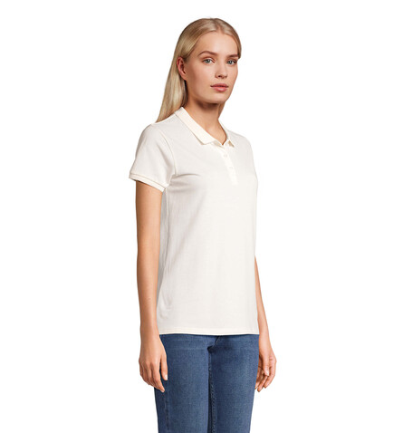 PLANET WOMEN Polo 170g - Off-White bedrucken, Art.-Nr. S03575-WW-XS PLANET WOMEN Polo 170g - Off-White bedrucken, Art.-Nr. S03575-WW-XS