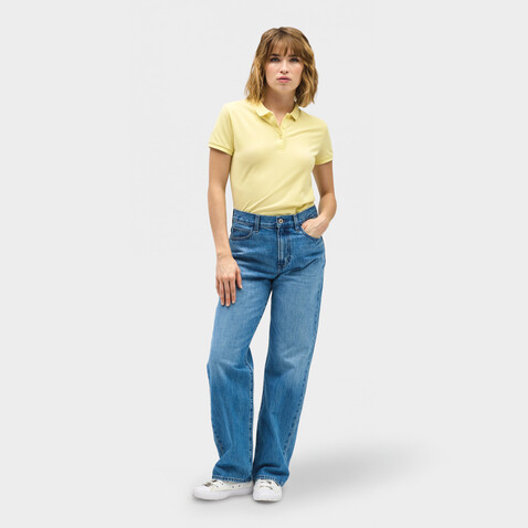 PLANET WOMEN Polo 170g - Hellgelb bedrucken, Art.-Nr. S03575-LY-L PLANET WOMEN Polo 170g - Hellgelb bedrucken, Art.-Nr. S03575-LY-L