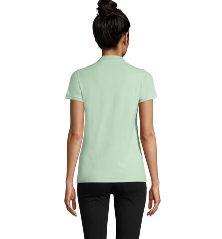 PLANET WOMEN Polo 170g - Frozen Green bedrucken, Art.-Nr. S03575-GN-S