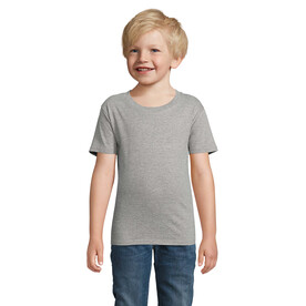PIONEER KINDERT-SHIRT 175g - Graue Melange bedrucken, Art.-Nr. S03578-GM-XXL