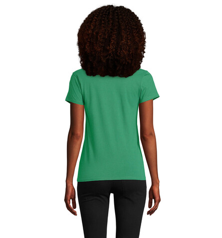 PIONEER WOMEN T-Shirt 175g - Kelly Green bedrucken, Art.-Nr. S03579-KG-XL PIONEER WOMEN T-Shirt 175g - Kelly Green bedrucken, Art.-Nr. S03579-KG-XL