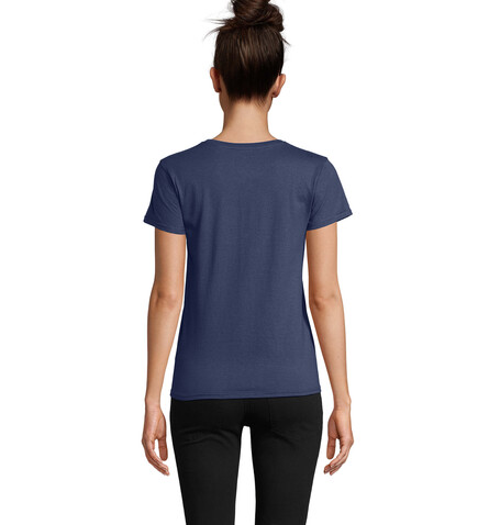 PIONEER WOMEN T-Shirt 175g - Denim bedrucken, Art.-Nr. S03579-DM-XXL