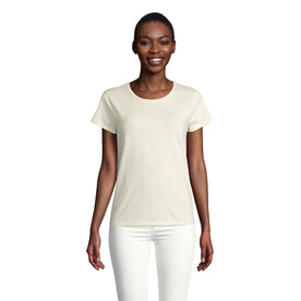 CRUSADER WOMEN T-Shirt 150g - Natural bedrucken, Art.-Nr. S03581-NA-L