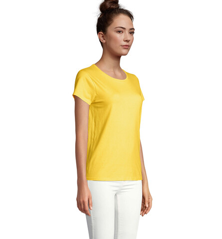 CRUSADER WOMEN T-Shirt 150g - Gold bedrucken, Art.-Nr. S03581-GO-M CRUSADER WOMEN T-Shirt 150g - Gold bedrucken, Art.-Nr. S03581-GO-M