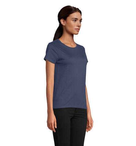 CRUSADER WOMEN T-Shirt 150g - Denim bedrucken, Art.-Nr. S03581-DM-XL CRUSADER WOMEN T-Shirt 150g - Denim bedrucken, Art.-Nr. S03581-DM-XL