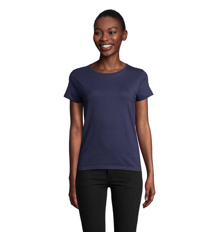 CRUSADER WOMEN T-Shirt 150g - French Navy bedrucken, Art.-Nr. S03581-FN-3XL CRUSADER WOMEN T-Shirt 150g - French Navy bedrucken, Art.-Nr. S03581-FN-3XL
