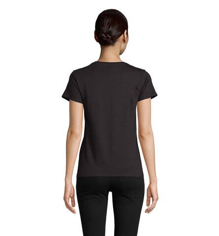 CRUSADER WOMEN T-Shirt 150g - Deep Black bedrucken, Art.-Nr. S03581-DB-M CRUSADER WOMEN T-Shirt 150g - Deep Black bedrucken, Art.-Nr. S03581-DB-M