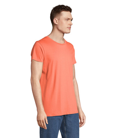 CRUSADER MEN T-Shirt 150g - Pop Orange bedrucken, Art.-Nr. S03582-PO-M
