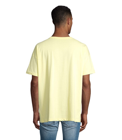 BOXY MEN T-SHIRT OVERSIZE - Hellgelb bedrucken, Art.-Nr. S03806-LY-XL BOXY MEN T-SHIRT OVERSIZE - Hellgelb bedrucken, Art.-Nr. S03806-LY-XL