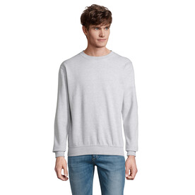 COLUMBIA UNISEX SWEATSHIRT - Grau-Melange 2 bedrucken, Art.-Nr. S03814-GY-XXL