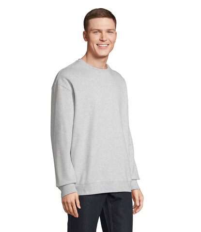 COLUMBIA UNISEX SWEATSHIRT - Ash bedrucken, Art.-Nr. S03814-AS-M