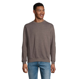 COLUMBIA UNISEX SWEATSHIRT - Charcoal Melange bedrucken, Art.-Nr. S03814-CE-XXL