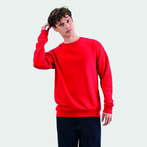 COLUMBIA UNISEX SWEATSHIRT - Bright Red bedrucken, Art.-Nr. S03814-BT-L COLUMBIA UNISEX SWEATSHIRT - Bright Red bedrucken, Art.-Nr. S03814-BT-L