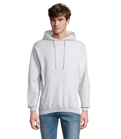 CONDOR Unisex Hoodie - Grau-Melange 2 bedrucken, Art.-Nr. S03815-GY-L CONDOR Unisex Hoodie - Grau-Melange 2 bedrucken, Art.-Nr. S03815-GY-L