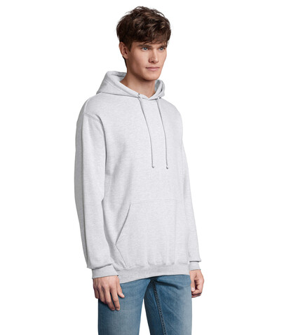 CONDOR Unisex Hoodie - Grau-Melange 2 bedrucken, Art.-Nr. S03815-GY-L CONDOR Unisex Hoodie - Grau-Melange 2 bedrucken, Art.-Nr. S03815-GY-L