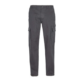 DOCKER MEN STRETCH TROUSERS - Dunkelgrau bedrucken, Art.-Nr. S03820-DG-064