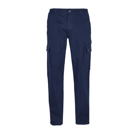 DOCKER MEN STRETCH TROUSERS - Navy Pro bedrucken, Art.-Nr. S03820-ND-064