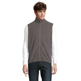 FACTOR BW UNISEX BODYWARMER - Anthrazitgrau bedrucken, Art.-Nr. S03822-CR-XXL