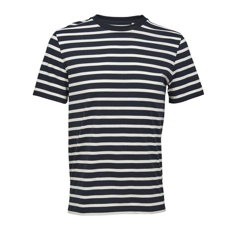 LEGEND T-Shirt Bio 175g - Navy|Off White bedrucken, Art.-Nr. S03981-BH-M LEGEND T-Shirt Bio 175g - Navy|Off White bedrucken, Art.-Nr. S03981-BH-M