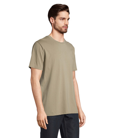 LEGEND T-Shirt Bio 175g - Khaki bedrucken, Art.-Nr. S03981-KH-S LEGEND T-Shirt Bio 175g - Khaki bedrucken, Art.-Nr. S03981-KH-S