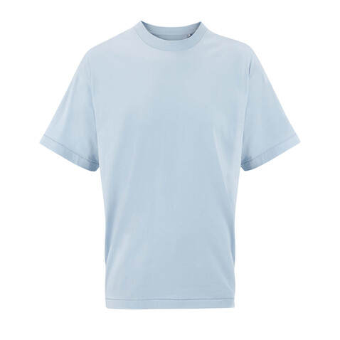 LEGACY OVERSIZED T-SHIRT - Light Blue bedrucken, Art.-Nr. S03996-LB-XS LEGACY OVERSIZED T-SHIRT - Light Blue bedrucken, Art.-Nr. S03996-LB-XS